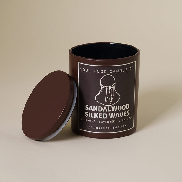 Sandalwood Silked Waves Candle