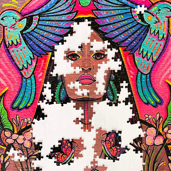 Wapato Woman by Steph Littlebird Puzzle (1,000 pc)