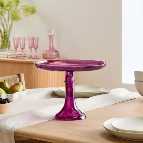 Cake Stand in Amethyst