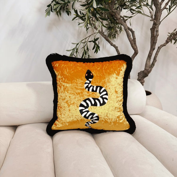 Serpeinte Throw Pillow