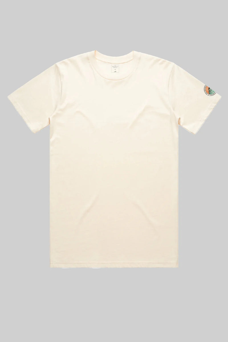 Haiti Travel Map T-Shirt in Natural