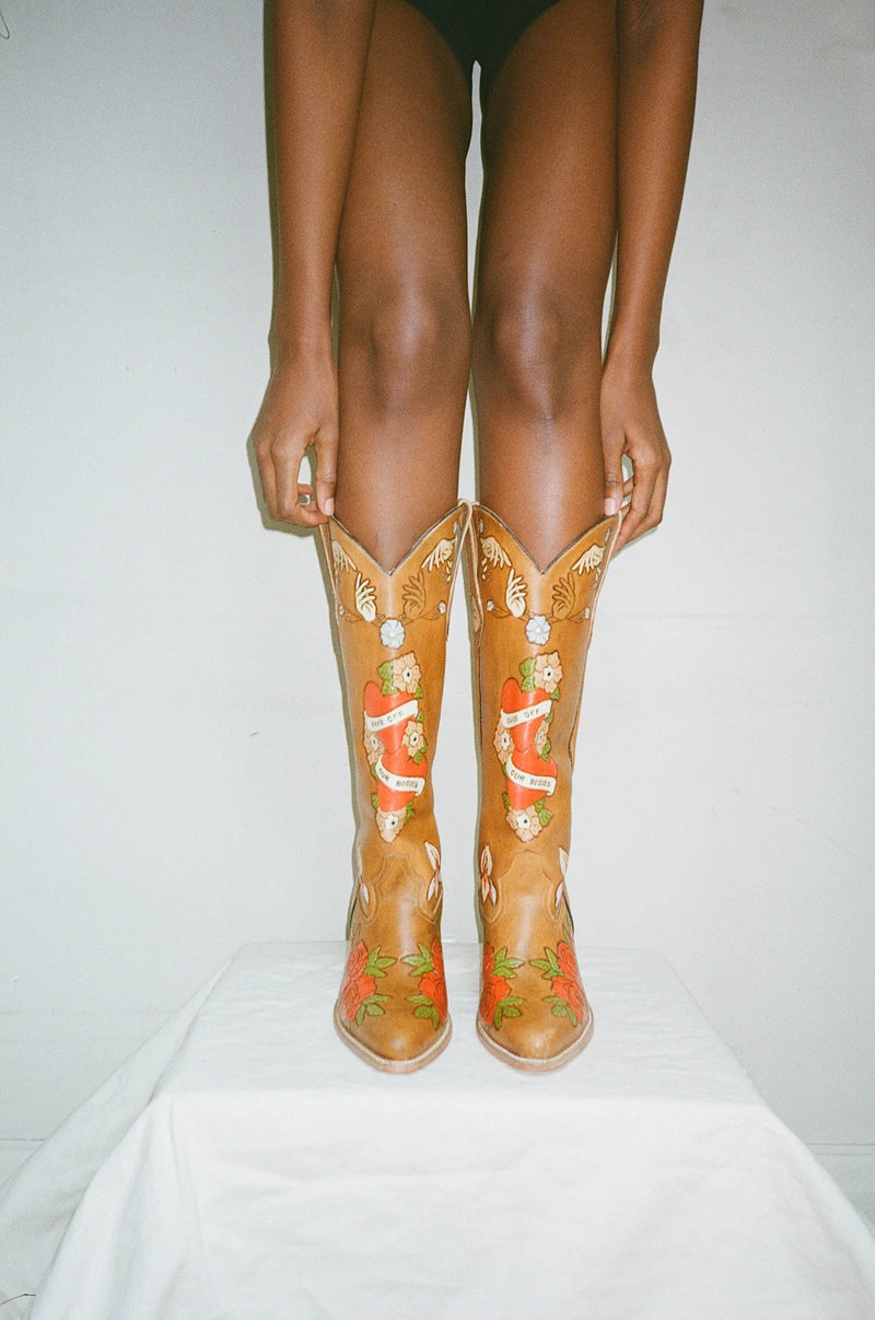 Doodle Cowboy Boot