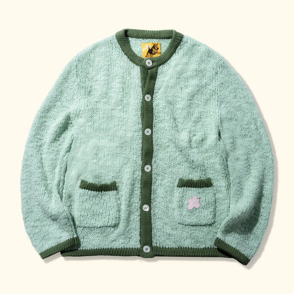 Crewneck Cardigan Mint