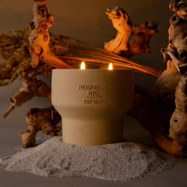 Sand No. 5 Cement Candle