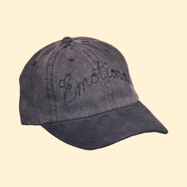 Emotional Cap - Black Suede