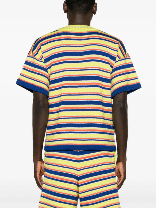 Multi-Stripe Short Sleeve