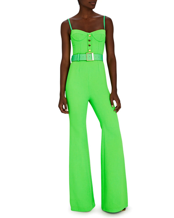 Belted Bustier Jumpsuit