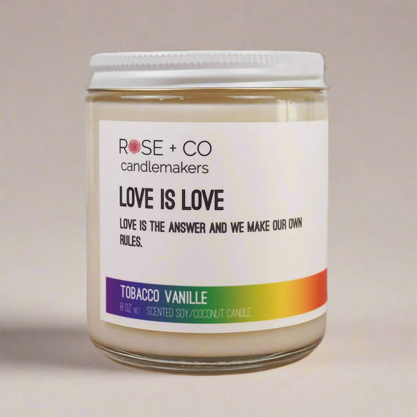 Love is Love Candle