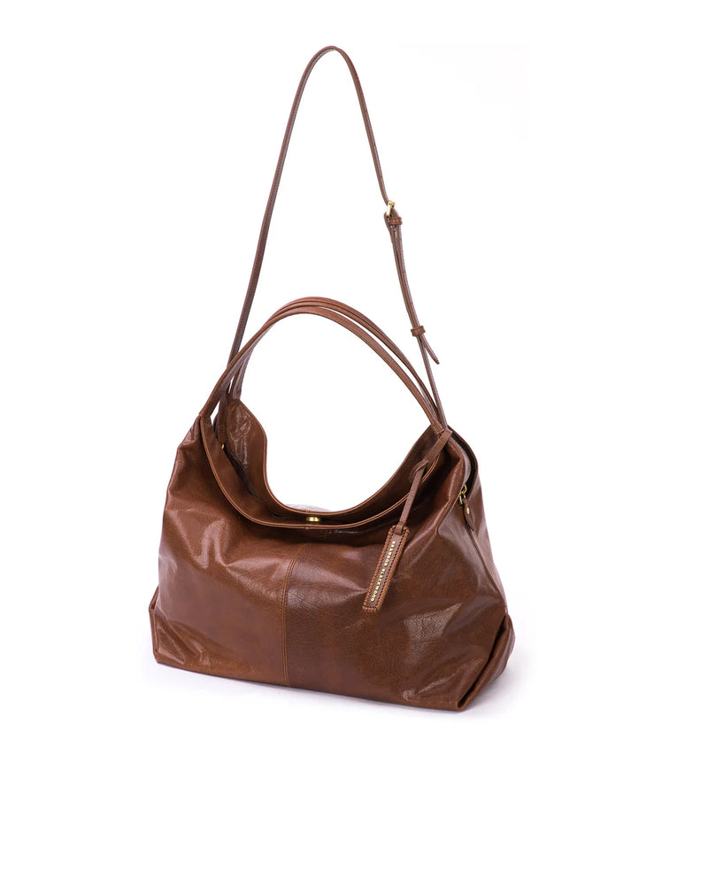 Sylvia Bag - Brown Cracked Leather