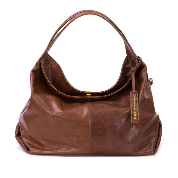 Sylvia Bag - Brown Cracked Leather