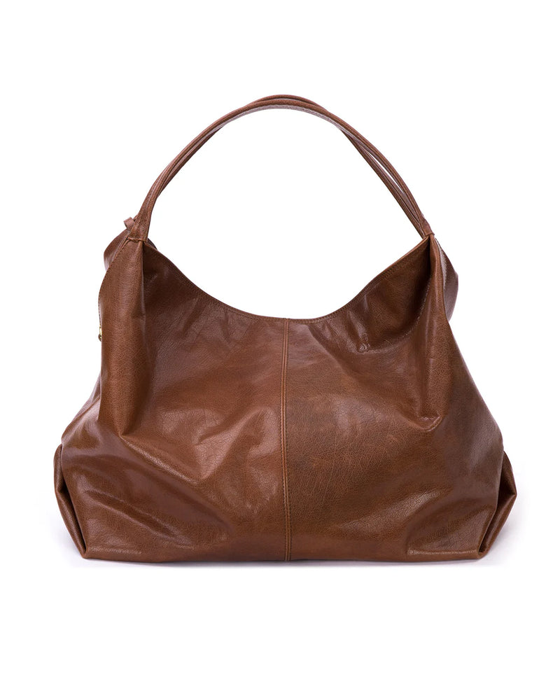 Sylvia Bag - Brown Cracked Leather