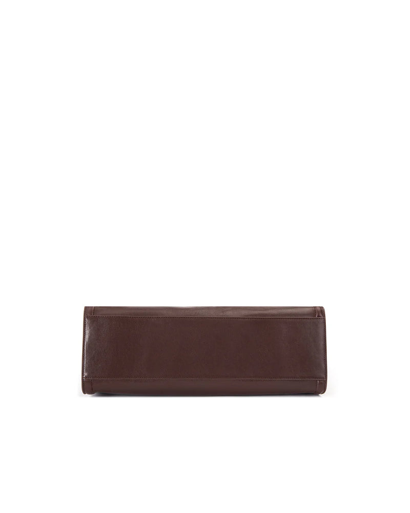 Leah Bag in Brown Leather