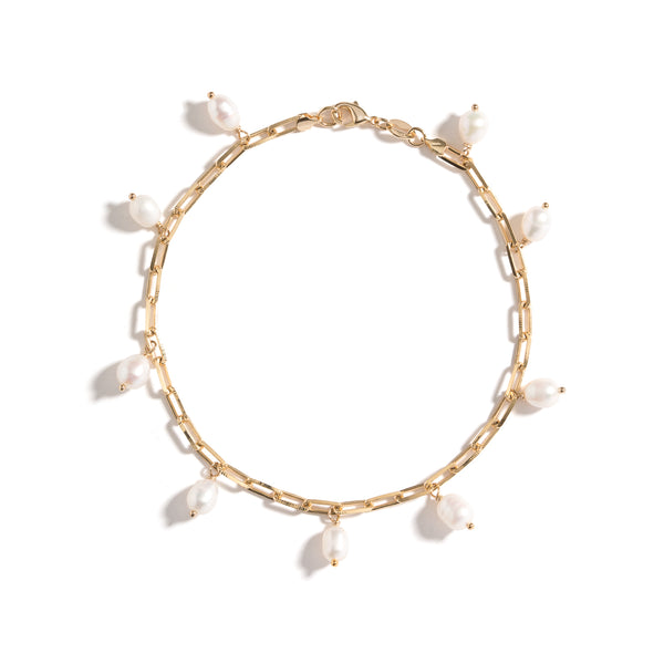 Pearl Chain Bracelet