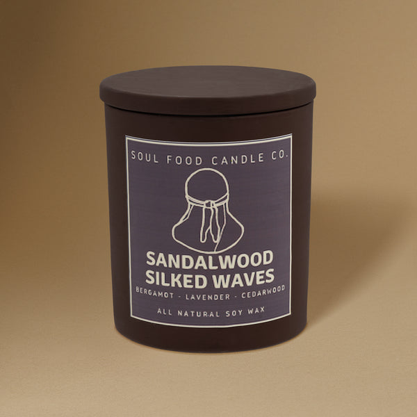 Sandalwood Silked Waves Candle