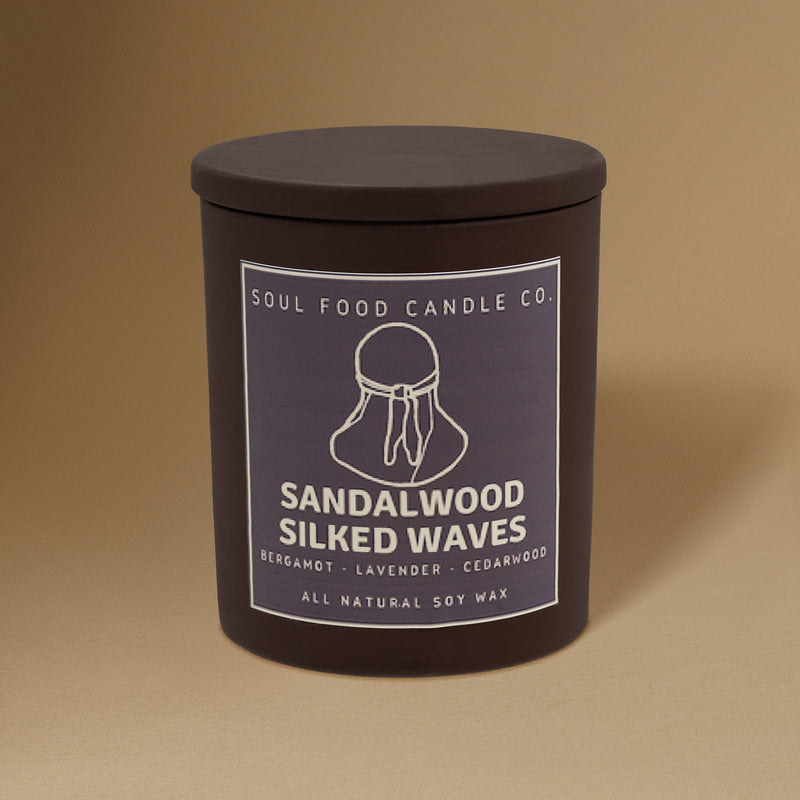 Sandalwood Silked Waves Candle