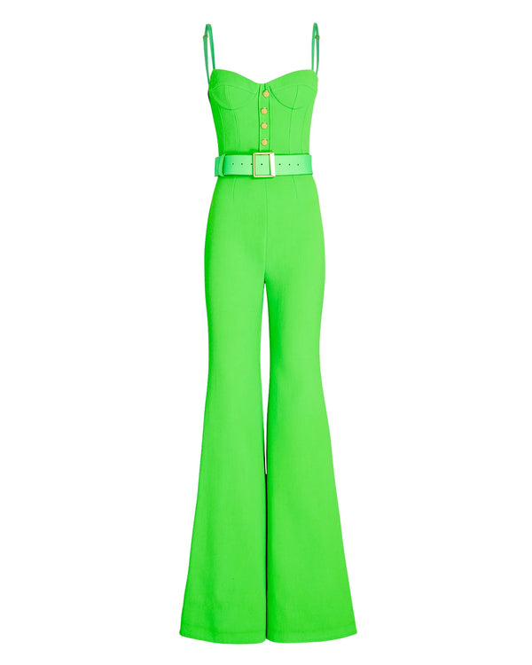 Belted Bustier Jumpsuit