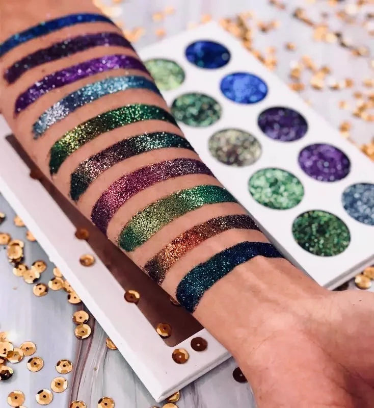 Glitter & Matte Shadow Palette