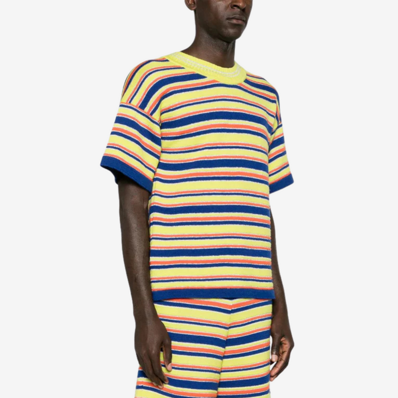 Multi-Stripe Short Sleeve