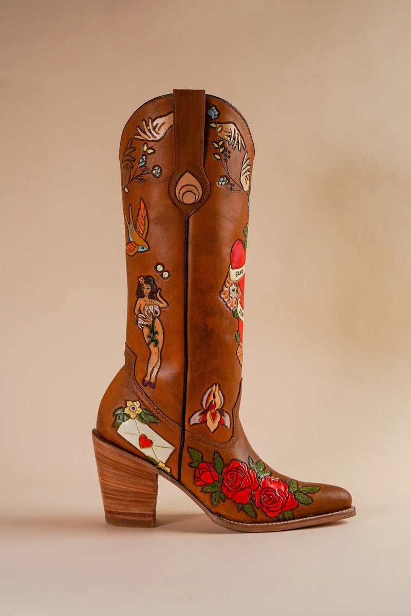 Doodle Cowboy Boot