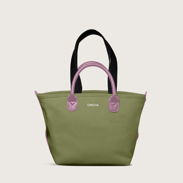 The Mini Canvas Go-Tote in Olive