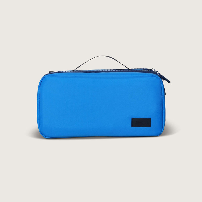 The Small Toiletry Bag in Cerulean